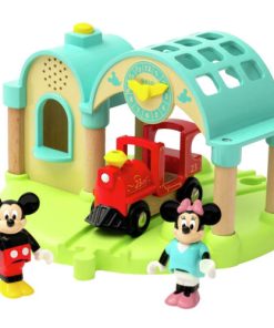 shop BRIO togstation med lydoptager - Disney Mickey Mouse af brio - online shopping tilbud rabat hos shoppetur.dk