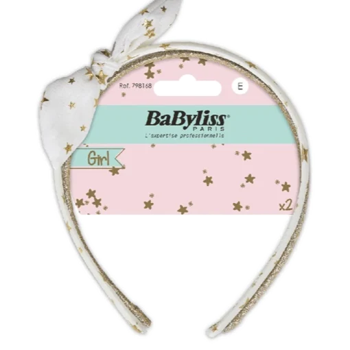 shop BaByliss KIDS Bow Headband (1687) 2 Pieces af BaByliss KIDS - online shopping tilbud rabat hos shoppetur.dk