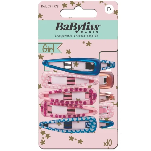 shop BaByliss KIDS Epoxy Hair Clips (794578) 10 Pieces af BaByliss KIDS - online shopping tilbud rabat hos shoppetur.dk