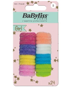 shop BaByliss KIDS Hair Elastics (6485) 24 Pieces af BaByliss KIDS - online shopping tilbud rabat hos shoppetur.dk