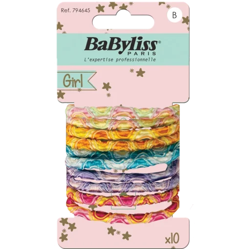 shop BaByliss KIDS Multi Colors Elastics (794645) 10 Pieces af BaByliss KIDS - online shopping tilbud rabat hos shoppetur.dk