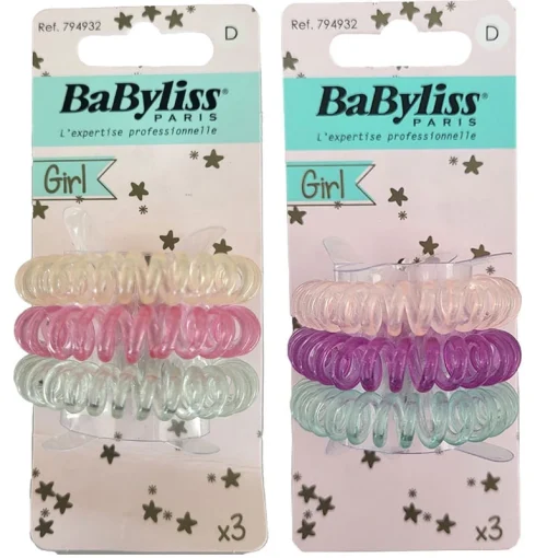 shop BaByliss KIDS Spiral Elastics (794932) 3 Pieces af BaByliss KIDS - online shopping tilbud rabat hos shoppetur.dk