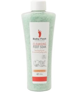 shop Baby Foot Cleansing Foot Soak 250 gr. af Baby Foot - online shopping tilbud rabat hos shoppetur.dk