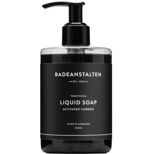 shop Badeanstalten Traditionel Flydende Sæbe Aktivt Kul 300 ml af Badeanstalten - online shopping tilbud rabat hos shoppetur.dk