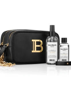 shop Balmain Accessories Signature Bag (Leave in