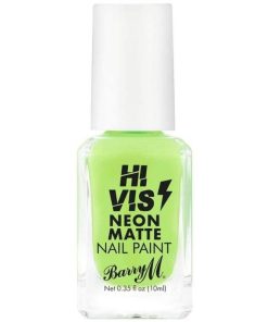 shop Barry M Hi Vis Neon Matte Nail Paint 10 ml - Lime Spark af Barry M - online shopping tilbud rabat hos shoppetur.dk