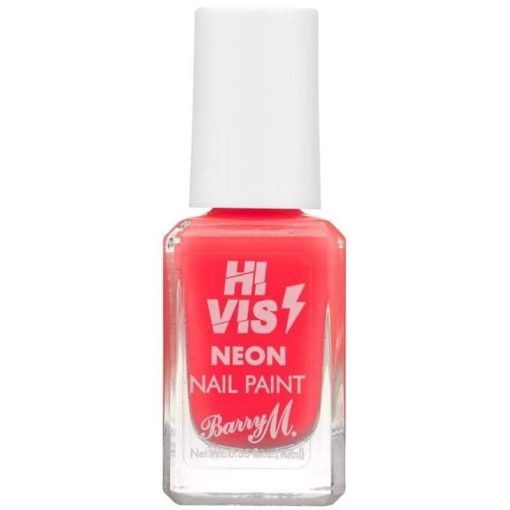 shop Barry M Hi Vis Neon Nail Paint 10 ml - Coral Blaze af Barry M - online shopping tilbud rabat hos shoppetur.dk