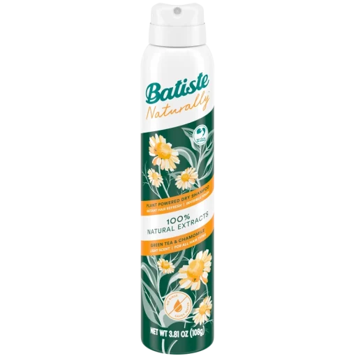 shop Batiste Naturally Green Tea & Chamomille Dry Shampoo 200 ml af Batiste - online shopping tilbud rabat hos shoppetur.dk