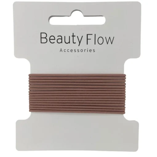 shop Beauty Flow Basic Hairtie 15 Pieces - Tulip af Beauty Flow - online shopping tilbud rabat hos shoppetur.dk