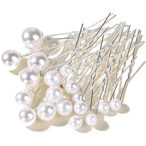 shop Beauty Flow Bobby Hairpins Pearls af Beauty Flow - online shopping tilbud rabat hos shoppetur.dk