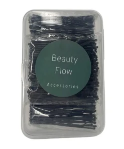 shop Beauty Flow Bobby Pin Box 150 Pieces - Black af Beauty Flow - online shopping tilbud rabat hos shoppetur.dk