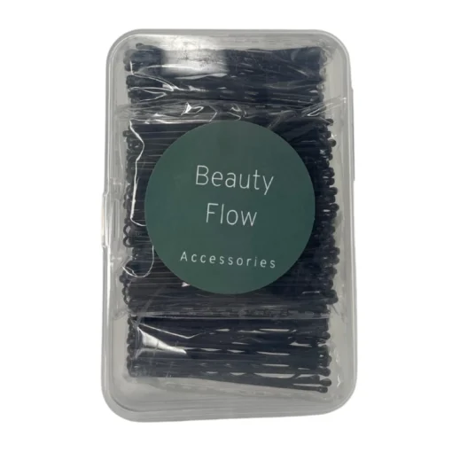 shop Beauty Flow Bobby Pin Box 150 Pieces - Black af Beauty Flow - online shopping tilbud rabat hos shoppetur.dk