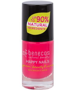 shop Benecos Happy Nails Nail Polish 5 ml - Oh Lala! af Benecos - online shopping tilbud rabat hos shoppetur.dk