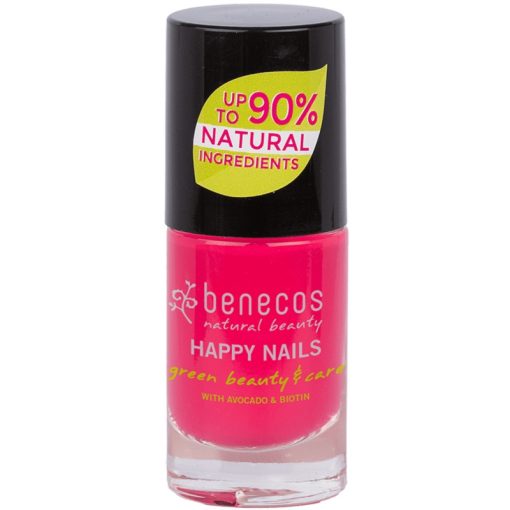 shop Benecos Happy Nails Nail Polish 5 ml - Oh Lala! af Benecos - online shopping tilbud rabat hos shoppetur.dk