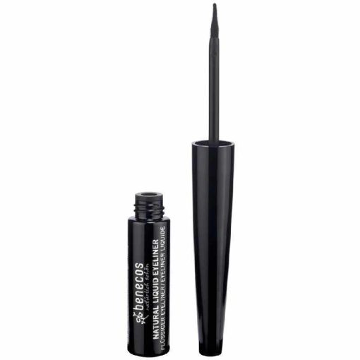 shop Benecos Natural Liquid Eyeliner 3 ml - Black af Benecos - online shopping tilbud rabat hos shoppetur.dk