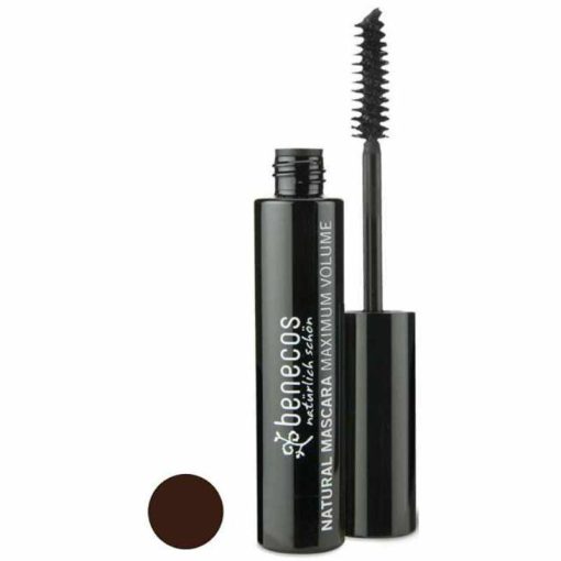 shop Benecos Natural Mascara Maximum Volume 8 ml - Smooth Brown af Benecos - online shopping tilbud rabat hos shoppetur.dk