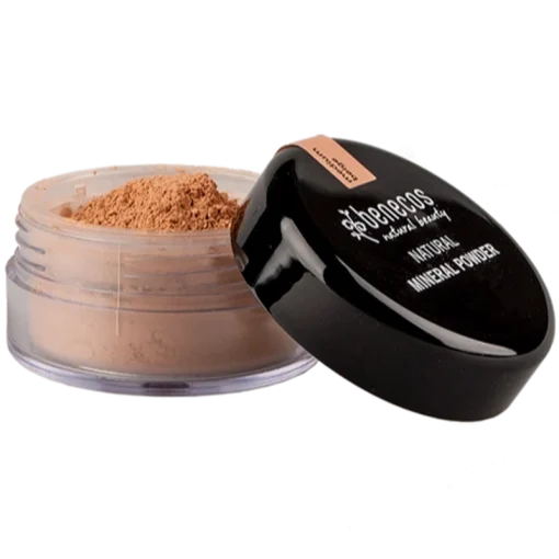 shop Benecos Natural Mineral Powder 6 gr. - Medium Beige af Benecos - online shopping tilbud rabat hos shoppetur.dk