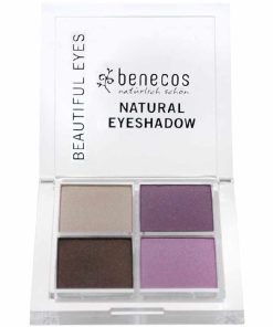 shop Benecos Natural Quattro Eyeshadow 8 gr. - Beautiful Eyes 001 af Benecos - online shopping tilbud rabat hos shoppetur.dk