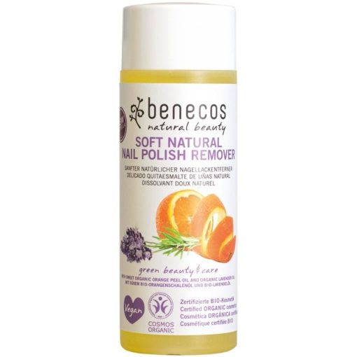 shop Benecos Soft Natural Nail Polish Remover 125 ml af Benecos - online shopping tilbud rabat hos shoppetur.dk