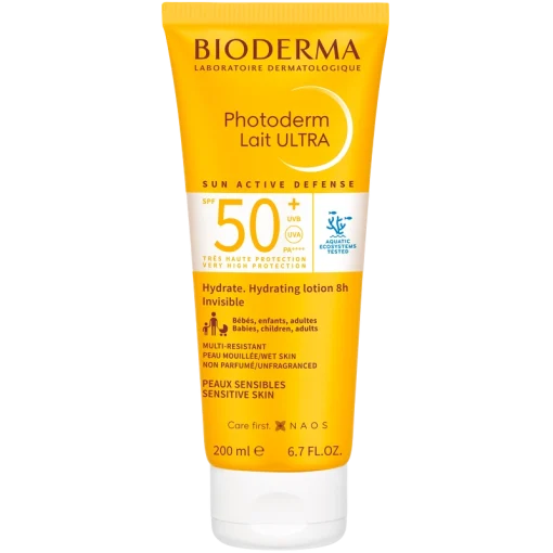 shop Bioderma Photoderm Lait ULTRA SPF 50+ 200 ml af Bioderma - online shopping tilbud rabat hos shoppetur.dk