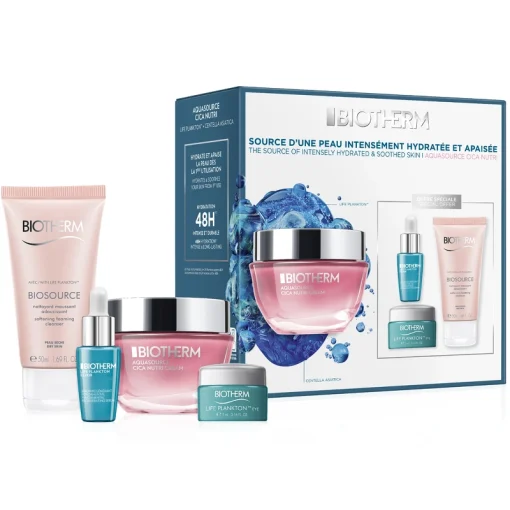 shop Biotherm Aquasource Cica Nutri Cream Set (Limited Edition) af Biotherm - online shopping tilbud rabat hos shoppetur.dk