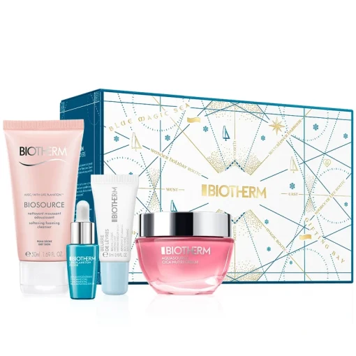 shop Biotherm Aquasource Cica Nutri Gift Set (Limited Edition) af Biotherm - online shopping tilbud rabat hos shoppetur.dk