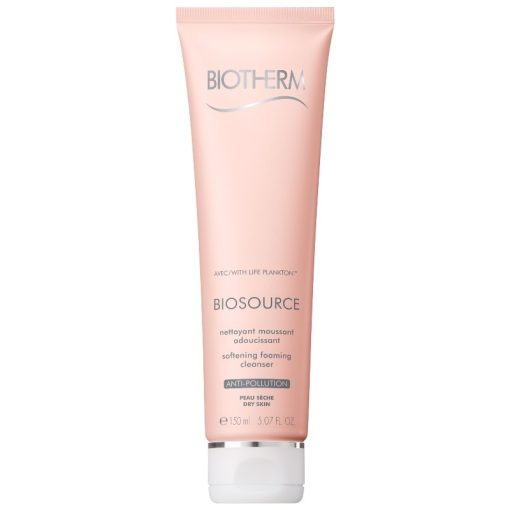 shop Biotherm Biosource Softening Foaming Cleanser Dry Skin 150 ml af Biotherm - online shopping tilbud rabat hos shoppetur.dk