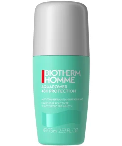 shop Biotherm Homme Aquapower 48H Protection Deo Roll-On 75 ml af Biotherm - online shopping tilbud rabat hos shoppetur.dk