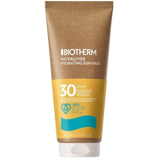 shop Biotherm Waterlover Hydrating Sun Milk SPF 30 - 200 ml af Biotherm - online shopping tilbud rabat hos shoppetur.dk