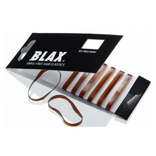 shop Blax Hair Elastics 8 Pieces - Brown af Blax - online shopping tilbud rabat hos shoppetur.dk