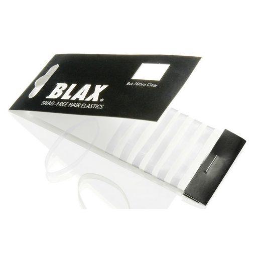 shop Blax Hair Elastics 8 Pieces - Clear af Blax - online shopping tilbud rabat hos shoppetur.dk