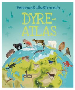 shop Børnenes illustrerede dyreatlas - Indbundet af  - online shopping tilbud rabat hos shoppetur.dk