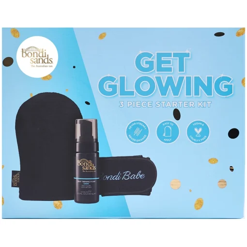 shop Bondi Sands Glow & Go Starter Set Dark Foam 100 ml af Bondi Sands - online shopping tilbud rabat hos shoppetur.dk