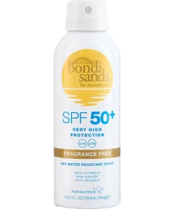 shop Bondi Sands SPF 50+ Fragrance Free Sunscreen Spray 160 ml af Bondi Sands - online shopping tilbud rabat hos shoppetur.dk