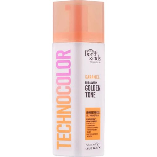 shop Bondi Sands Technocolor Self Tanning Foam Caramel Golden Tone 200 ml af Bondi Sands - online shopping tilbud rabat hos shoppetur.dk