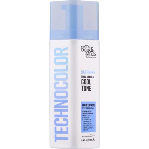 shop Bondi Sands Technocolor Self Tanning Foam Sapphire Cool Tone 200 ml af Bondi Sands - online shopping tilbud rabat hos shoppetur.dk