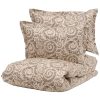 shop Borås Cotton sengetøj til dobbetdyne - Bianca - Beige af boraas-cotton - online shopping tilbud rabat hos shoppetur.dk