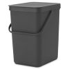 shop Brabantia affaldsspand - Sort & Go - Grå af brabantia - online shopping tilbud rabat hos shoppetur.dk