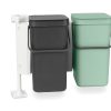 shop Brabantia affaldsspande - Sort & Go - Sort og mint af brabantia - online shopping tilbud rabat hos shoppetur.dk