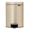 shop Brabantia pedalspand - NewIcon - Metallic gold af brabantia - online shopping tilbud rabat hos shoppetur.dk
