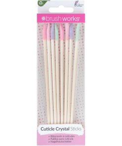 shop Brushworks Cuticle Crystal Sticks 8 Pieces af Brushworks - online shopping tilbud rabat hos shoppetur.dk