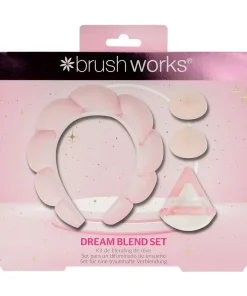 shop Brushworks Dream Blend Set (Pink) af Brushworks - online shopping tilbud rabat hos shoppetur.dk