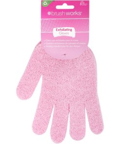 shop Brushworks Exfoliating Gloves af Brushworks - online shopping tilbud rabat hos shoppetur.dk