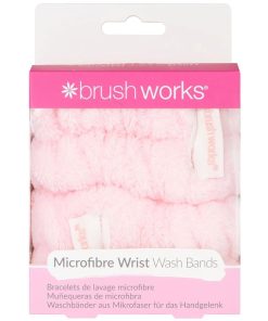 shop Brushworks Microfibre Wrist Wash Bands - 2 Pieces af Brushworks - online shopping tilbud rabat hos shoppetur.dk