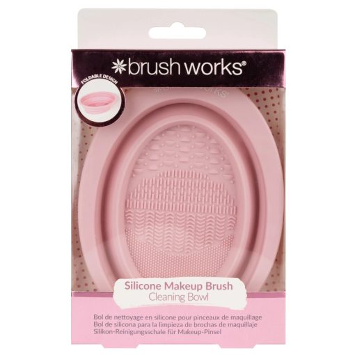 shop Brushworks Silicone Makeup Brush Cleaning Bowl af Brushworks - online shopping tilbud rabat hos shoppetur.dk