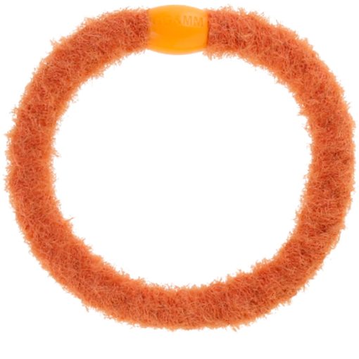 shop By Stær BRAIDED Hairtie - Fluffy Orange af By Str - online shopping tilbud rabat hos shoppetur.dk