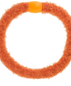 shop By Stær BRAIDED Hairtie - Fluffy Orange af By Str - online shopping tilbud rabat hos shoppetur.dk