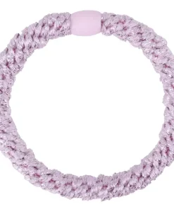 shop By Stær BRAIDED Hairtie - Glitter Pink af By Str - online shopping tilbud rabat hos shoppetur.dk