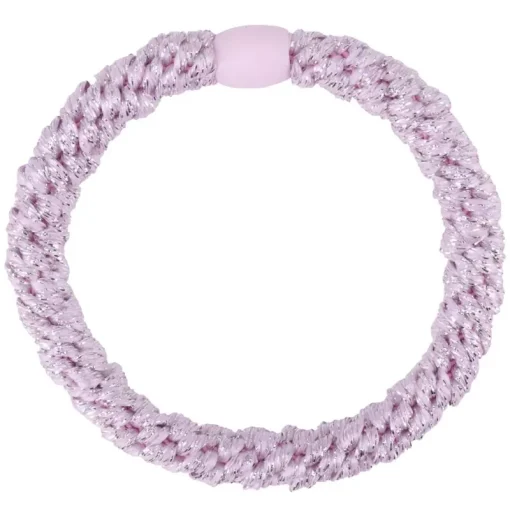 shop By Stær BRAIDED Hairtie - Glitter Pink af By Str - online shopping tilbud rabat hos shoppetur.dk