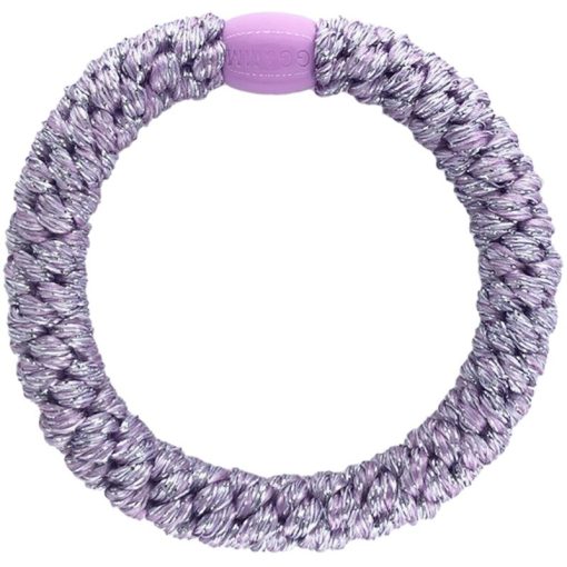 shop By Stær BRAIDED Hairtie - Glitter Purple af By Str - online shopping tilbud rabat hos shoppetur.dk